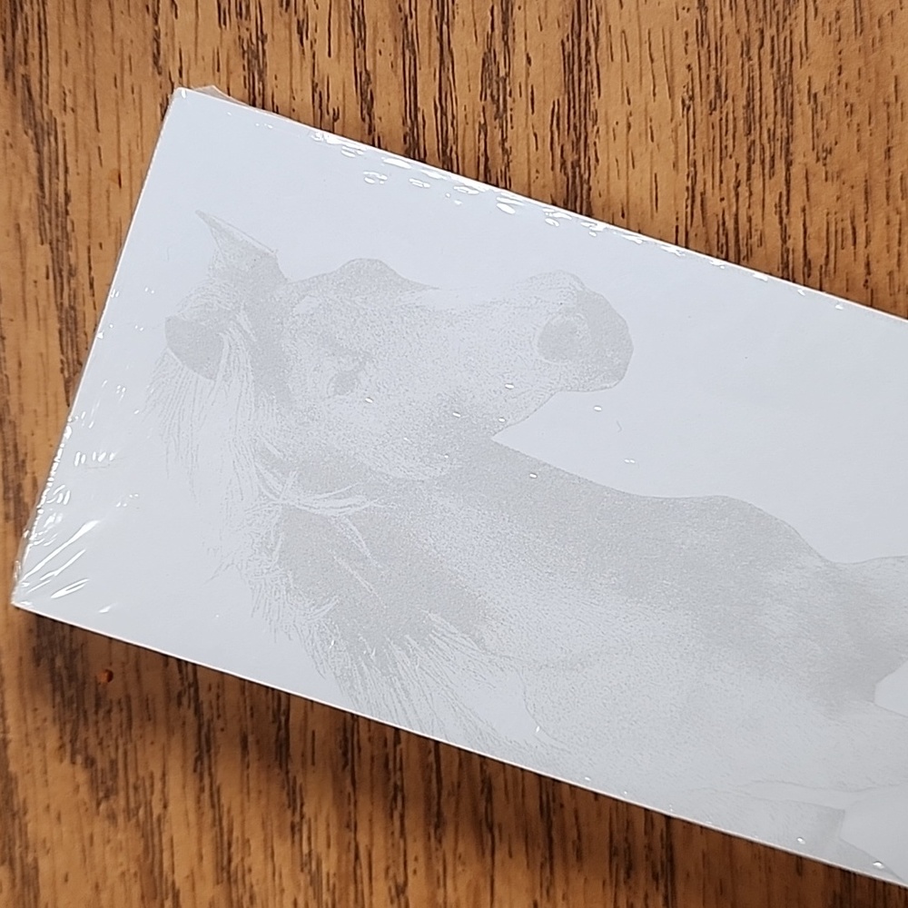 Note Pads ~ Set of 3 ~ Horse Watermarks